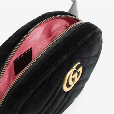 gucci fanny pack velvet|gucci fanny pack for men.